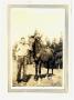 Photograph: Bertie Clountz and Horse