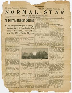 Primary view of object titled 'Normal Star (San Marcos, Tex.), Vol. 1, Ed. 1 Friday, April 14, 1911'.
