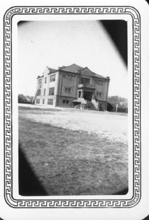 Primary view of object titled '[Richmond High School building]'.