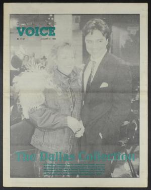 Primary view of object titled 'Dallas Voice (Dallas, Tex.), Vol. 6, No. 37, Ed. 1 Friday, January 12, 1990'.