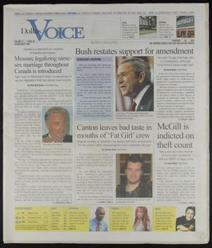 Primary view of object titled 'Dallas Voice (Dallas, Tex.), Vol. 21, No. 38, Ed. 1 Friday, February 4, 2005'.