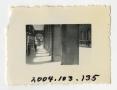 Photograph: [Photograph of People in Arched Walkway]