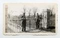 Photograph: [Photograph of Edwards Hall Gate]