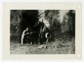 Photograph: [Photograph of Soldier in Camp]