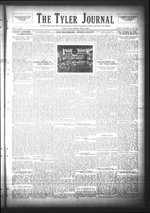 Primary view of object titled 'The Tyler Journal (Tyler, Tex.), Vol. 1, No. 5, Ed. 1 Friday, June 5, 1925'.