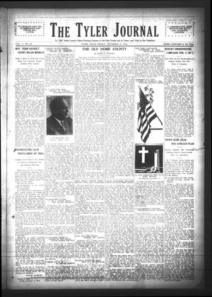 Primary view of object titled 'The Tyler Journal (Tyler, Tex.), Vol. 2, No. 28, Ed. 1 Friday, November 12, 1926'.