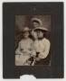 Photograph: [Portrait of Harry McClellan, Lotta Dibrell, and Cameron Carrington]