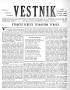 Newspaper: Věstník (West, Tex.), Vol. 37, No. 3, Ed. 1 Wednesday, January 19, 19…