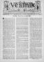 Newspaper: Věstník (West, Tex.), Vol. 24, No. 58, Ed. 1 Wednesday, December 16, …