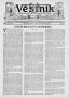 Newspaper: Věstník (West, Tex.), Vol. 29, No. 33, Ed. 1 Wednesday, August 13, 19…
