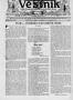 Newspaper: Věstník (West, Tex.), Vol. 31, No. 39, Ed. 1 Wednesday, September 29,…