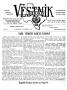 Newspaper: Věstník (West, Tex.), Vol. 46, No. 47, Ed. 1 Wednesday, November 19, …