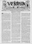 Newspaper: Věstník (West, Tex.), Vol. 30, No. 6, Ed. 1 Wednesday, February 11, 1…