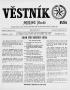 Newspaper: Věstník (West, Tex.), Vol. 59, No. 3, Ed. 1 Wednesday, January 20, 19…