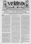 Newspaper: Věstník (West, Tex.), Vol. 30, No. 4, Ed. 1 Wednesday, January 28, 19…