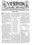 Newspaper: Věstník (West, Tex.), Vol. 22, No. 1, Ed. 1 Wednesday, November 15, 1…