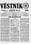 Newspaper: Věstník (West, Tex.), Vol. 66, No. 46, Ed. 1 Wednesday, November 15, …