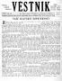 Newspaper: Věstník (West, Tex.), Vol. 40, No. 48, Ed. 1 Wednesday, November 26, …