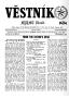 Newspaper: Věstník (West, Tex.), Vol. 63, No. 37, Ed. 1 Wednesday, September 17,…