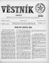 Newspaper: Věstník (West, Tex.), Vol. 55, No. 46, Ed. 1 Wednesday, November 15, …