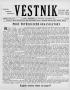 Newspaper: Věstník (West, Tex.), Vol. 41, No. 47, Ed. 1 Wednesday, November 18, …