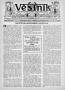 Newspaper: Věstník (West, Tex.), Vol. 24, No. 47, Ed. 1 Wednesday, September 30,…