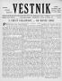 Newspaper: Věstník (West, Tex.), Vol. 38, No. 40, Ed. 1 Wednesday, October 4, 19…