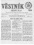 Newspaper: Věstník (West, Tex.), Vol. 56, No. 4, Ed. 1 Wednesday, January 24, 19…