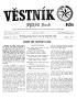 Newspaper: Věstník (West, Tex.), Vol. 60, No. 27, Ed. 1 Wednesday, July 5, 1972