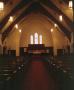 Photograph: [Sanctuary at First United Methodist Church]
