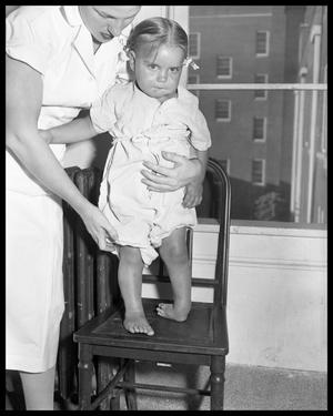 Primary view of object titled 'Young Polio Victim'.