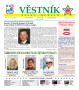 Thumbnail image of item number 1 in: 'Věstník (Temple, Tex.), Vol. 100, No. 3, Ed. 1 Wednesday, January 18, 2012'.