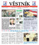 Newspaper: Věstník (Temple, Tex.), Vol. 93, No. 5, Ed. 1 Wednesday, February 2, …