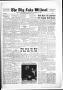 Newspaper: The Big Lake Wildcat (Big Lake, Tex.), Vol. 26, No. 30, Ed. 1 Friday,…