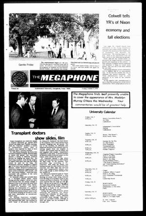 Primary view of object titled 'The Megaphone (Georgetown, Tex.), Vol. 64, No. [06], Ed. 1 Friday, October 9, 1970'.