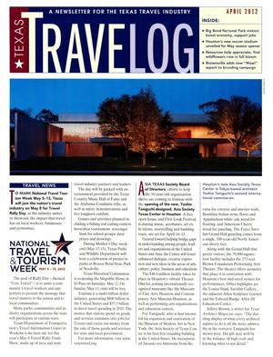 Primary view of object titled 'Texas Travel Log, April 2012'.