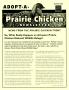 Primary view of Adopt-A-Prairie Chicken Newsletter, Summer 2012