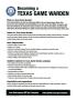 Primary view of Becoming a Texas Game Warden
