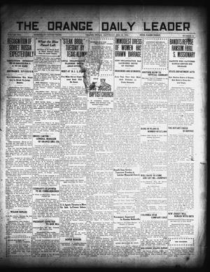 Primary view of object titled 'The Orange Daily Leader (Orange, Tex.), Vol. 16, No. 12, Ed. 1 Saturday, February 28, 1920'.
