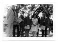 Primary view of [Lady Bird Johnson and Others Pose for a Photo]