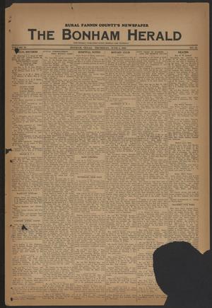 Primary view of object titled 'The Bonham Herald (Bonham, Tex.), Vol. 11, No. 82, Ed. 1 Thursday, June 2, 1938'.
