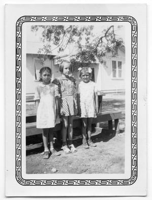 Primary view of object titled '[Three Students]'.