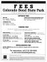 Text: Colorado Bend State Park Fees
