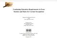 Report: Continuing Education Requirements in Texas Statutes and Rules for Cer…