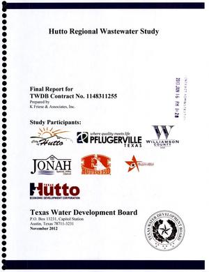 Primary view of object titled 'Hutto Regional Wastewater Study'.