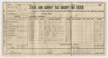 Thumbnail image of item number 1 in: '[State and County Tax Receipt for K.B. Legett]'.