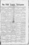 Newspaper: The Polk County Enterprise (Livingston, Tex.), Vol. 8, No. 40, Ed. 1 …