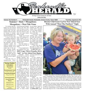 Primary view of object titled 'Panhandle Herald (Panhandle, Tex.), Vol. 126, No. 06, Ed. 1 Thursday, August 22, 2013'.