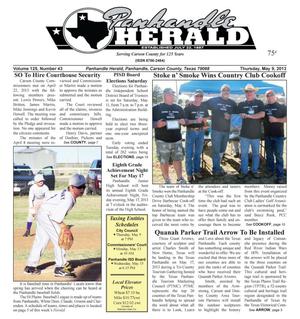 Primary view of object titled 'Panhandle Herald (Panhandle, Tex.), Vol. 125, No. 43, Ed. 1 Thursday, May 9, 2013'.