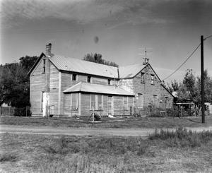 Primary view of object titled '[Perry Leifeste House, (Northwest)]'.